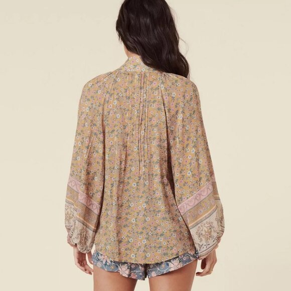 Spell Mossy Blouse in Evening - Size Small - Picture 4 of 16